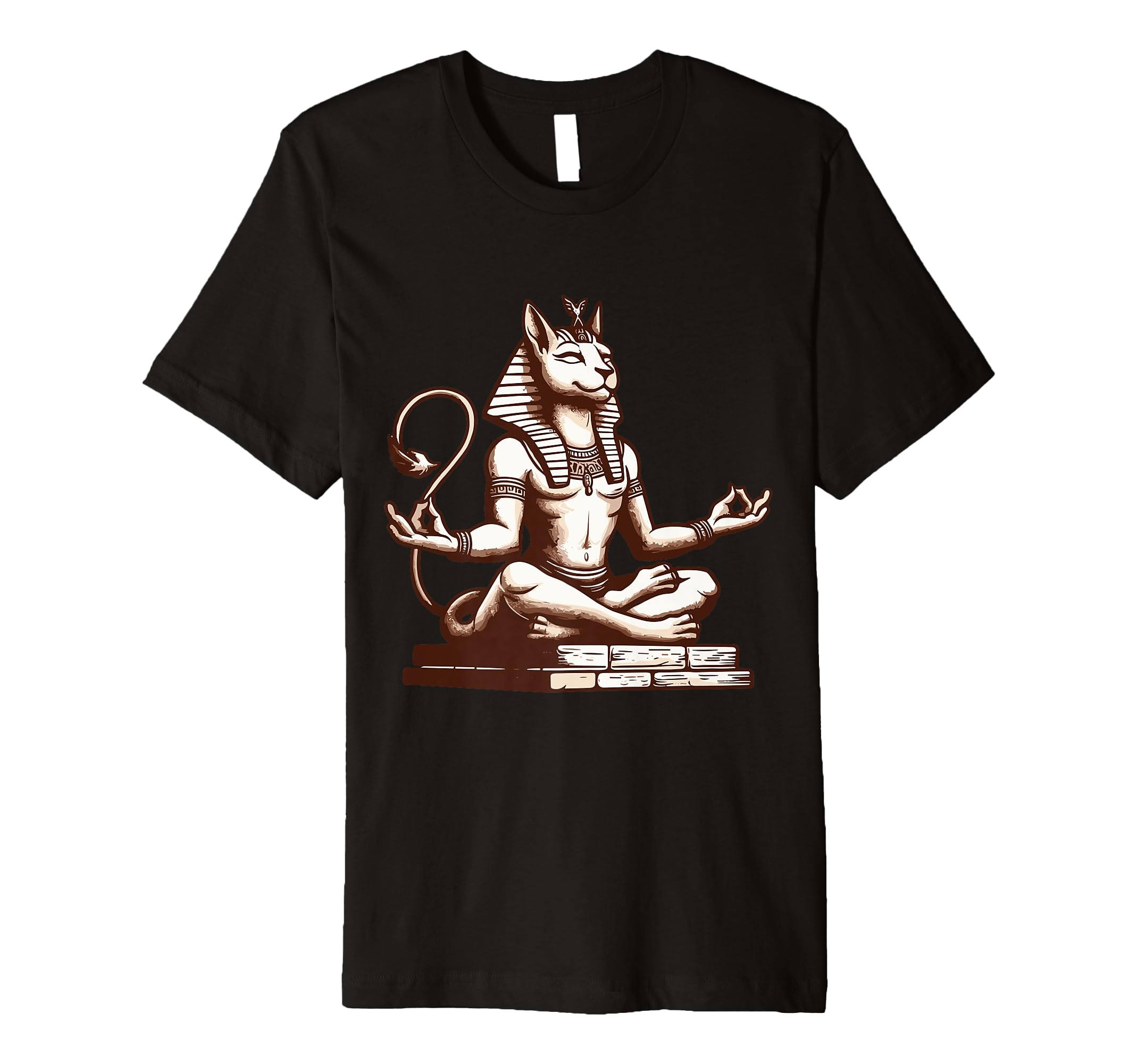 Meditation Sphynx Yoga Pose T-Shirt - Aesthetic Graphic for Adults - T-Shirt, Sweatshirt, Hoodie