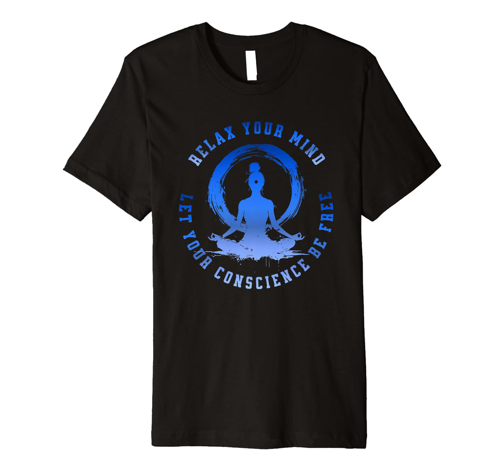 Meditation Mindfulness Positive Energy T-Shirt - Novelty Apparel Men Women - T-Shirt, Sweatshirt, Hoodie
