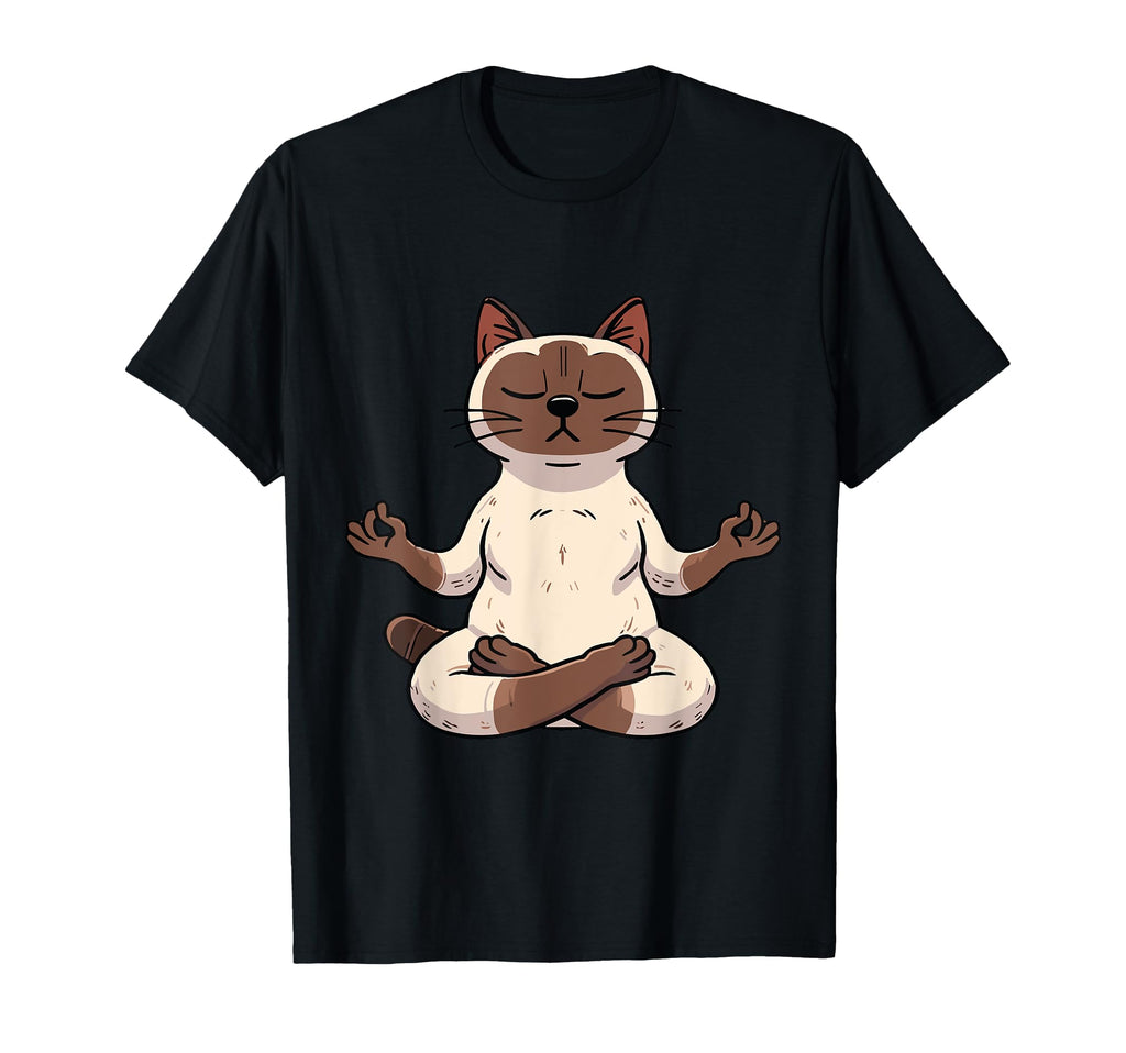 Meditation Siamese Yoga Pose T-Shirt - Casual Everyday Wear Men Women - T-Shirt, Sweatshirt, Hoodie