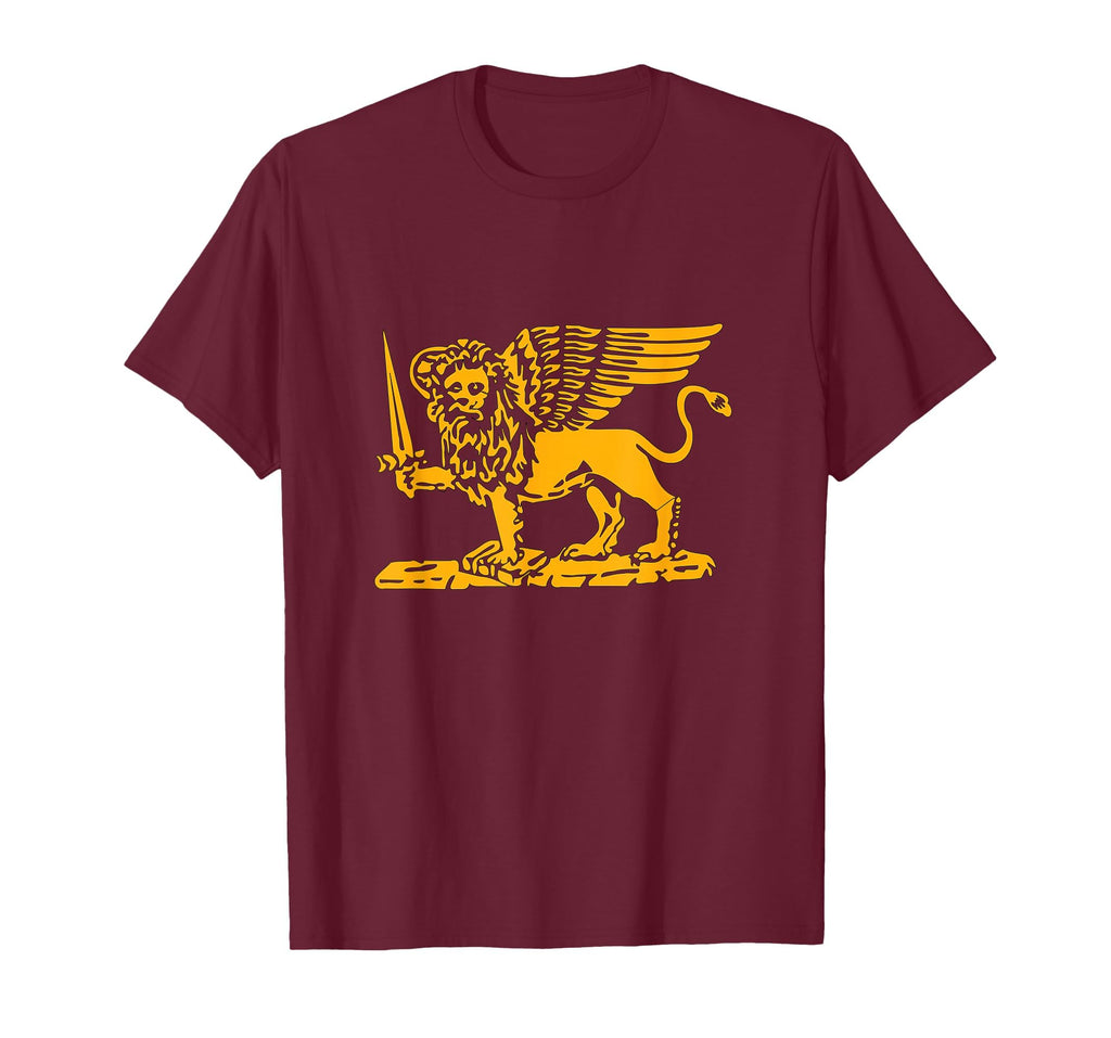 Republic Venice Flag St Mark Lion Sword T-Shirt - Aesthetic Graphic Unisex - T-Shirt, Sweatshirt, Hoodie