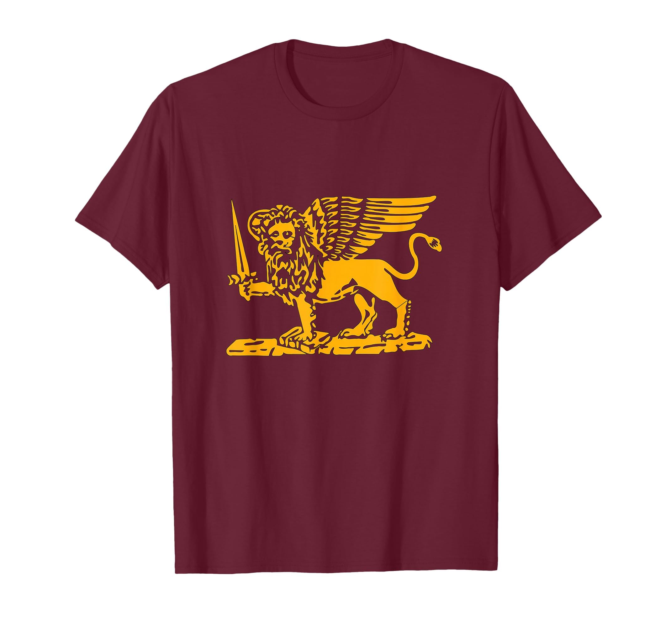 Republic Venice Flag St Mark Lion Sword T-Shirt - Aesthetic Graphic Unisex - T-Shirt, Sweatshirt, Hoodie
