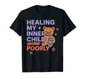 Hot Anxiety Glam Therapy Overthinking T-Shirt - Custom Art Print Men Women - T-Shirt, Sweatshirt, Hoodie