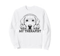 Funny Dog Owner Therapy Dog Lover Sweatshirt - Minimalist Print Unisex - T-Shirt, Sweatshirt, Hoodie