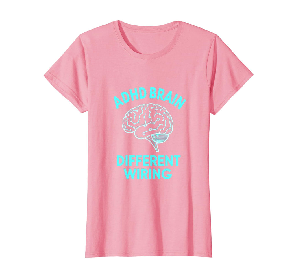 Adhd Brain Different Wiring T-Shirt - Minimalist Print Unisex - T-Shirt, Sweatshirt, Hoodie