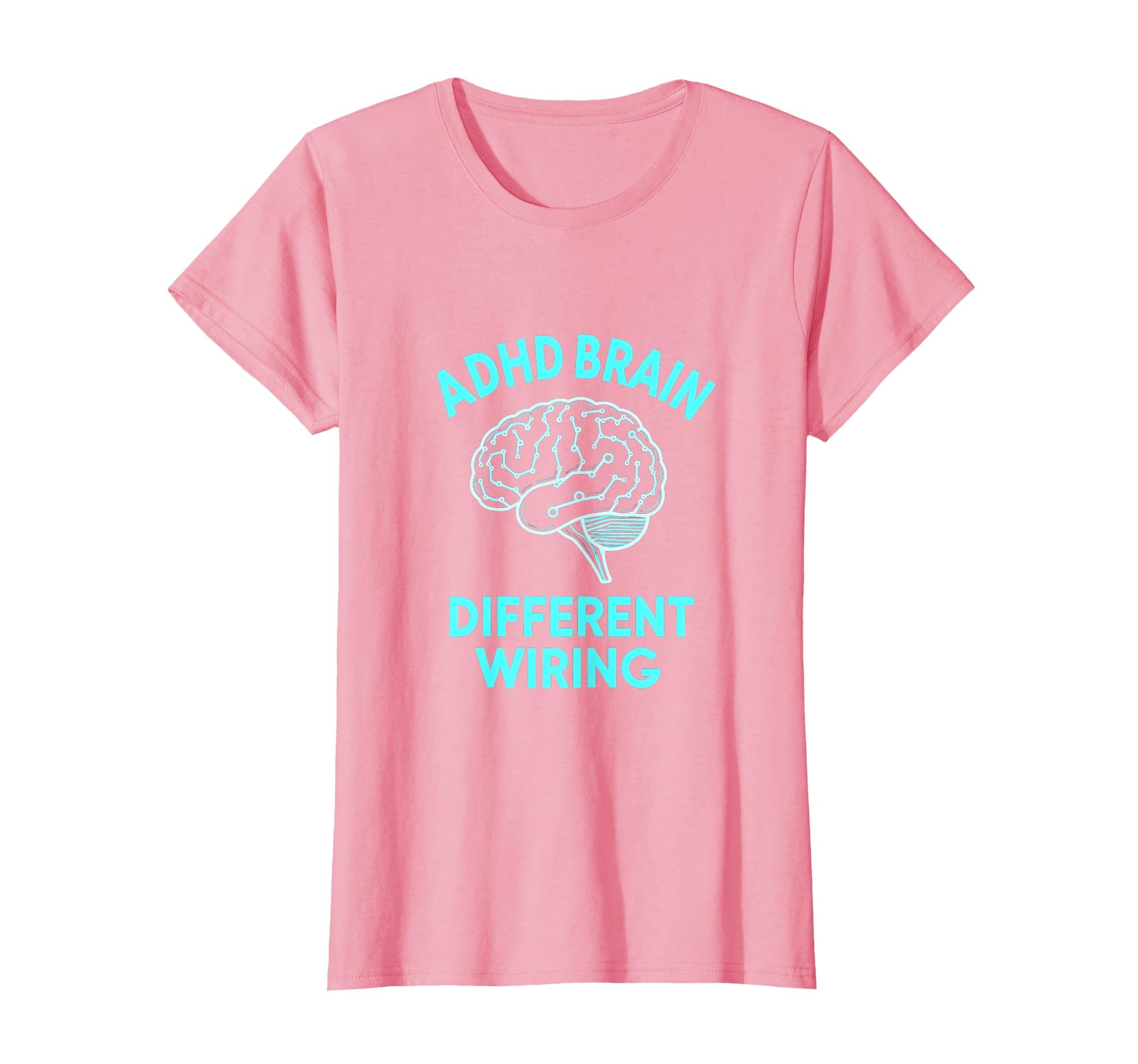 Adhd Brain Different Wiring T-Shirt - Minimalist Print Unisex - T-Shirt, Sweatshirt, Hoodie