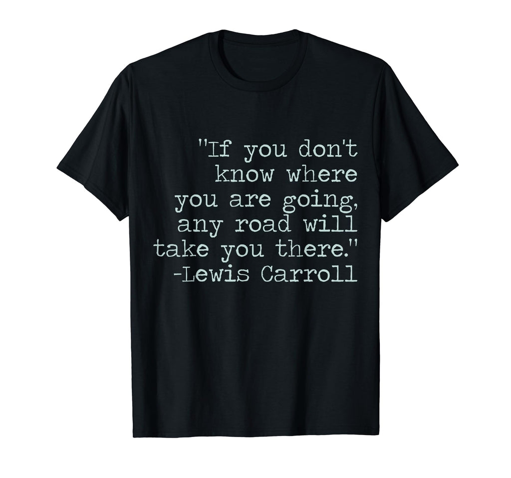 Lewis Carroll Creative Literature Book T-Shirt - Novelty Apparel Men Women - T-Shirt, Sweatshirt, Hoodie