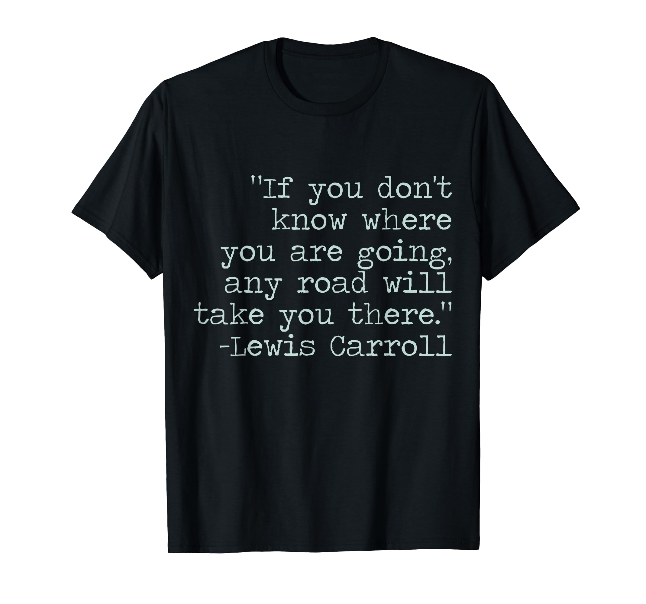 Lewis Carroll Creative Literature Book T-Shirt - Novelty Apparel Men Women - T-Shirt, Sweatshirt, Hoodie