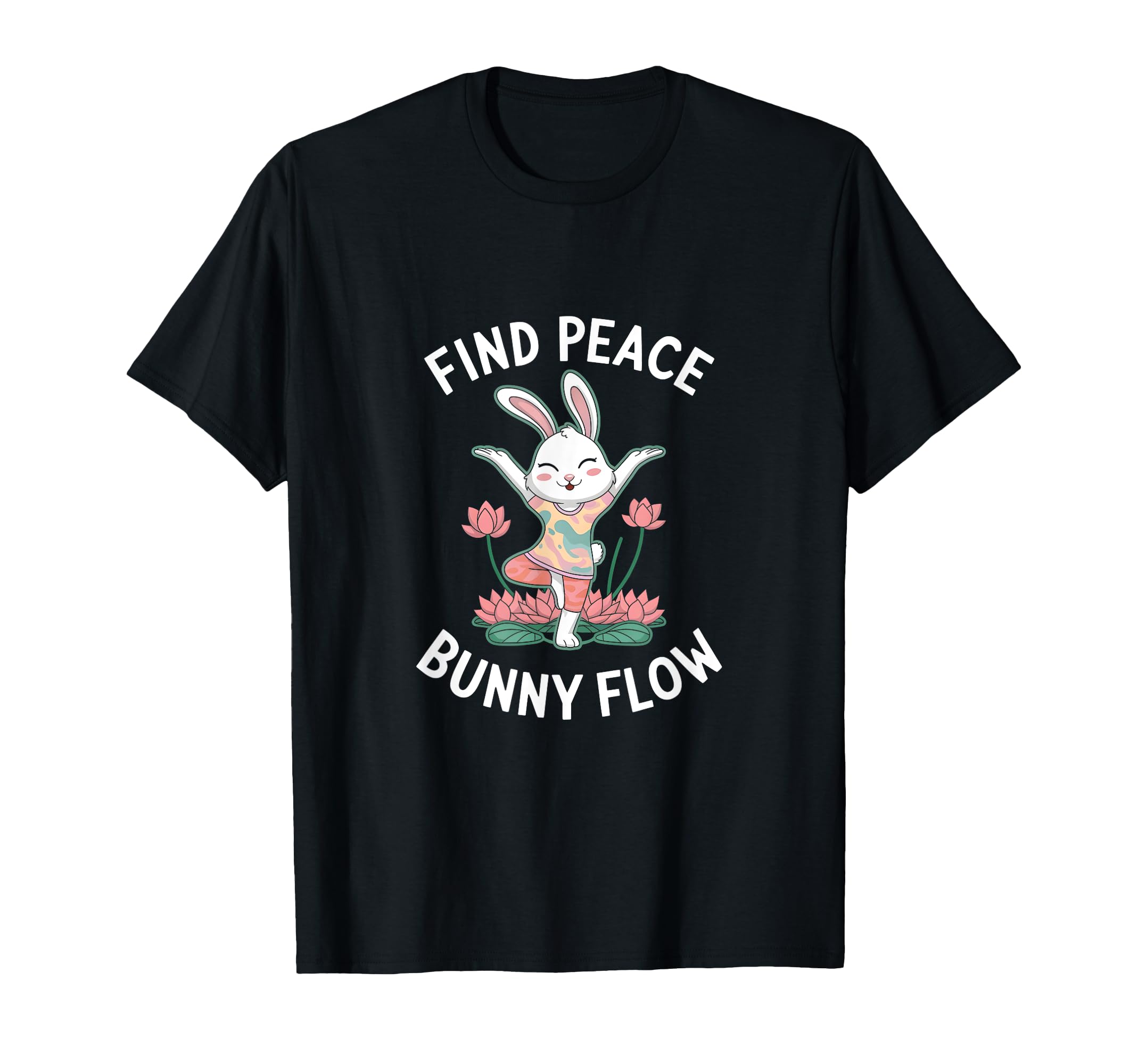 Fitness Bunny Lovers Mindful Yoga T-Shirt - Streetwear Style for Adults - T-Shirt, Sweatshirt, Hoodie