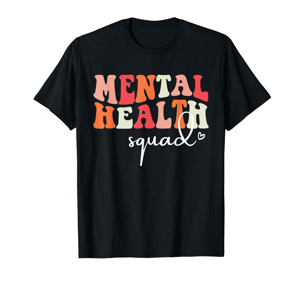 Mental Health Squad Groovy Be Kind T-Shirt - Streetwear Style for Adults - T-Shirt, Sweatshirt, Hoodie