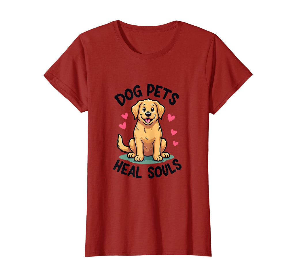 Dog Pets Heal Souls Heartwarming Pet T-Shirt - Streetwear Style for Adults - T-Shirt, Sweatshirt, Hoodie