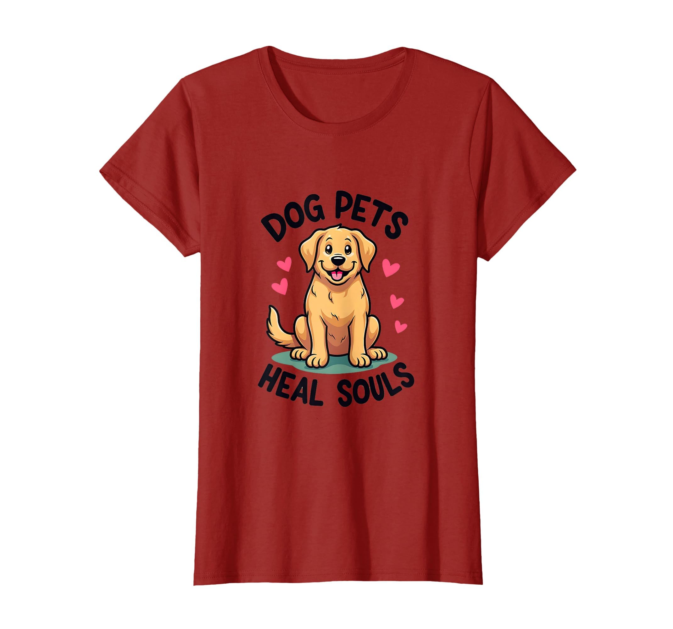 Dog Pets Heal Souls Heartwarming Pet T-Shirt - Streetwear Style for Adults - T-Shirt, Sweatshirt, Hoodie