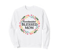 Overstimulated Blessed Mom Sweatshirt - Casual Everyday Wear for Adults - T-Shirt, Sweatshirt, Hoodie