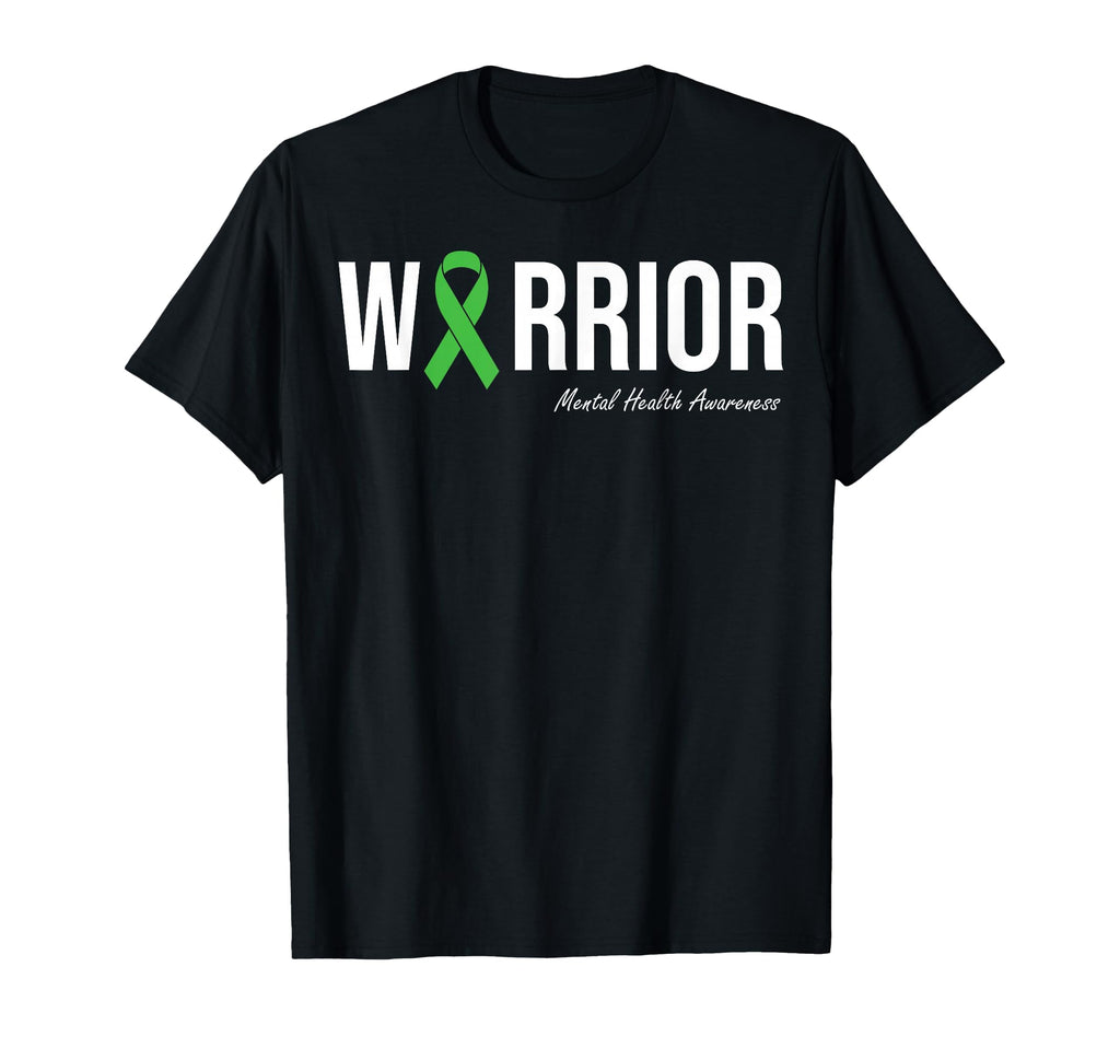 Mental Health Awareness Green Ribbon T-Shirt - Aesthetic Graphic Unisex - T-Shirt, Sweatshirt, Hoodie