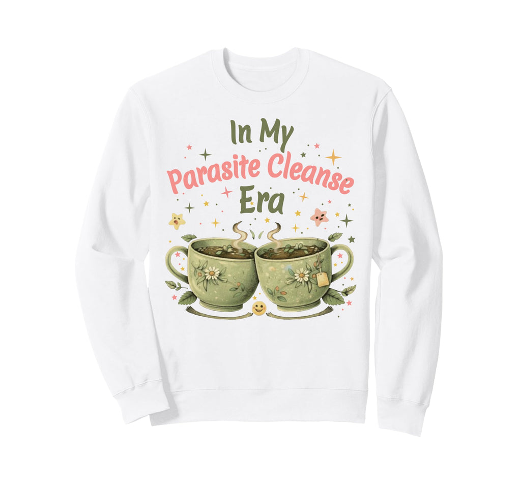 Funny Wellness Vibes Aesthetic Tea Sweatshirt - Novelty Apparel Unisex - T-Shirt, Sweatshirt, Hoodie