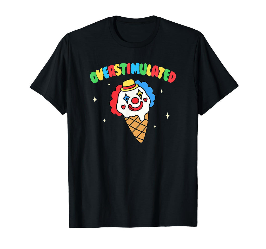 Clowncore Weirdcore Circus Kidcore T-Shirt - Custom Art Print Unisex - T-Shirt, Sweatshirt, Hoodie