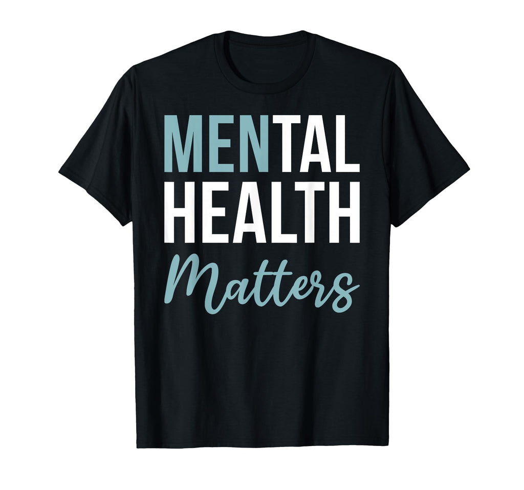 Mental Health Matters Mental Health T-Shirt - Minimalist Print Unisex - T-Shirt, Sweatshirt, Hoodie