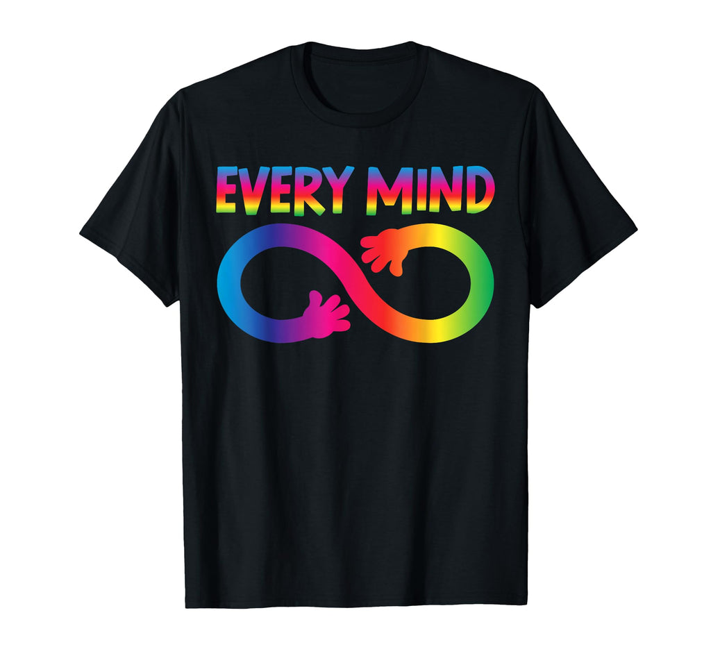 Neurodivergent Neurodiversity Rainbow T-Shirt - Aesthetic Graphic Unisex - T-Shirt, Sweatshirt, Hoodie
