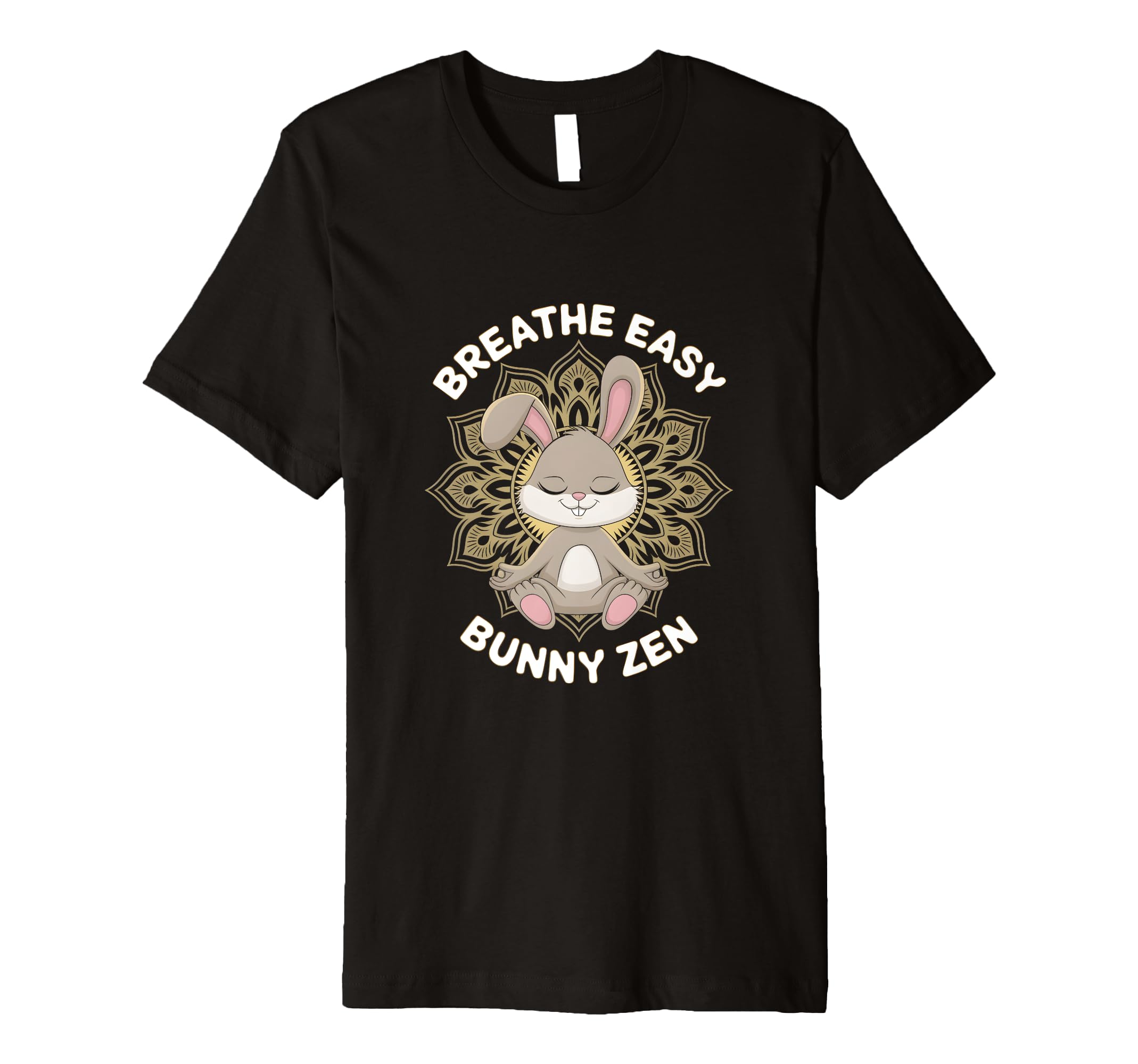 Fitness Bunny Lovers Mindful Yoga T-Shirt - Aesthetic Graphic Men Women - T-Shirt, Sweatshirt, Hoodie
