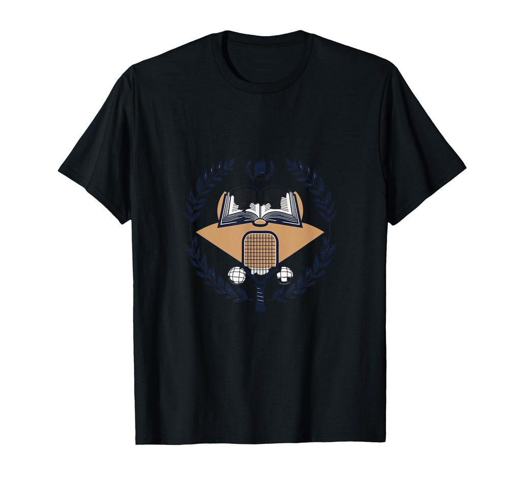 Book Dink Club Academic Laurel Emblem T-Shirt - Unique Graphic for Adults - T-Shirt, Sweatshirt, Hoodie