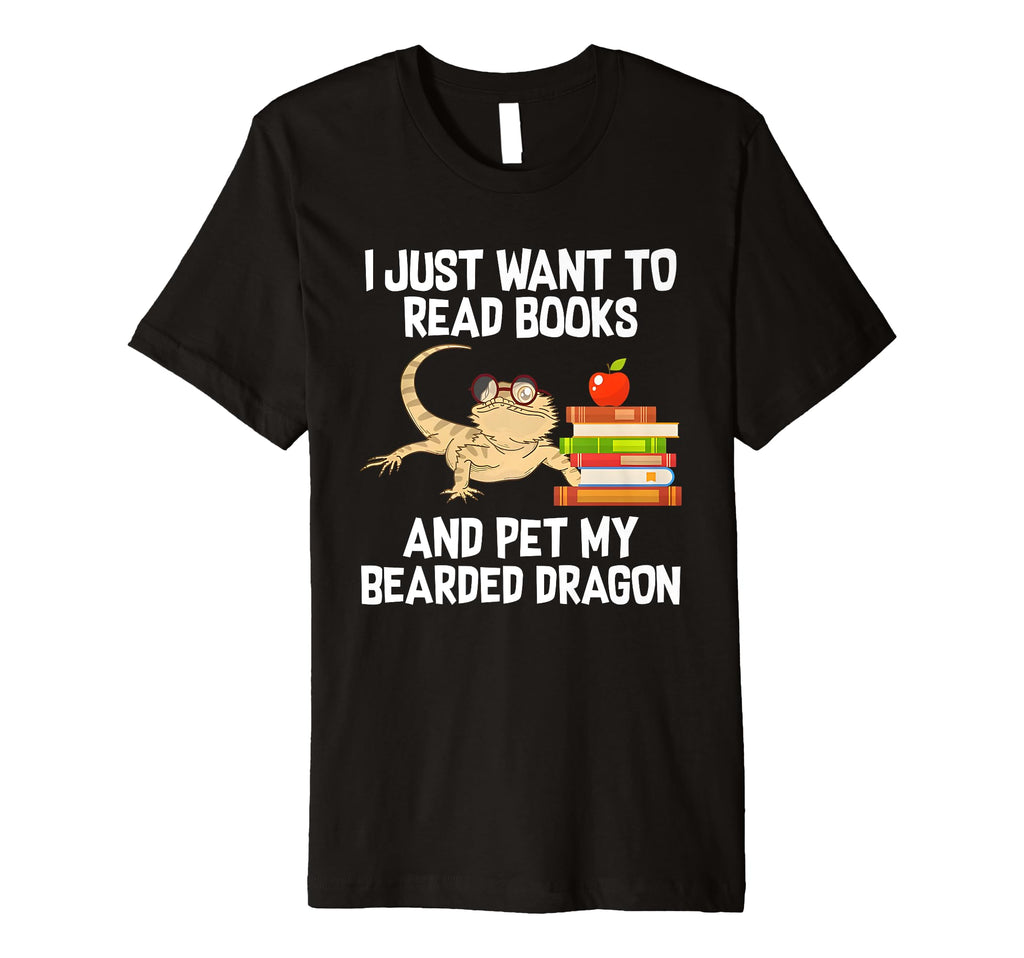 I Just Want To Read Books And Pet T-Shirt - Casual Everyday Wear Men Women - T-Shirt, Sweatshirt, Hoodie