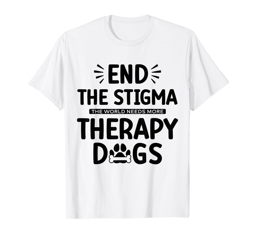 Therapy Dog Team Therapy Dog Mom T-Shirt - Fun Novelty Design Men Women - T-Shirt, Sweatshirt, Hoodie
