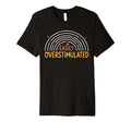 Funny Easily Overstimulated Sarcastic T-Shirt - Novelty Apparel Unisex - T-Shirt, Sweatshirt, Hoodie