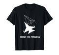 Motivational Paper Plane Trust Your T-Shirt - Aesthetic Graphic Men Women - T-Shirt, Sweatshirt, Hoodie