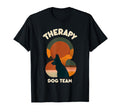 Therapy Dog Team Animal Support T-Shirt - Custom Art Print for Adults - T-Shirt, Sweatshirt, Hoodie
