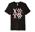 Paw Valentines Day Dog Lover T-Shirt - Minimalist Print Men Women - T-Shirt, Sweatshirt, Hoodie