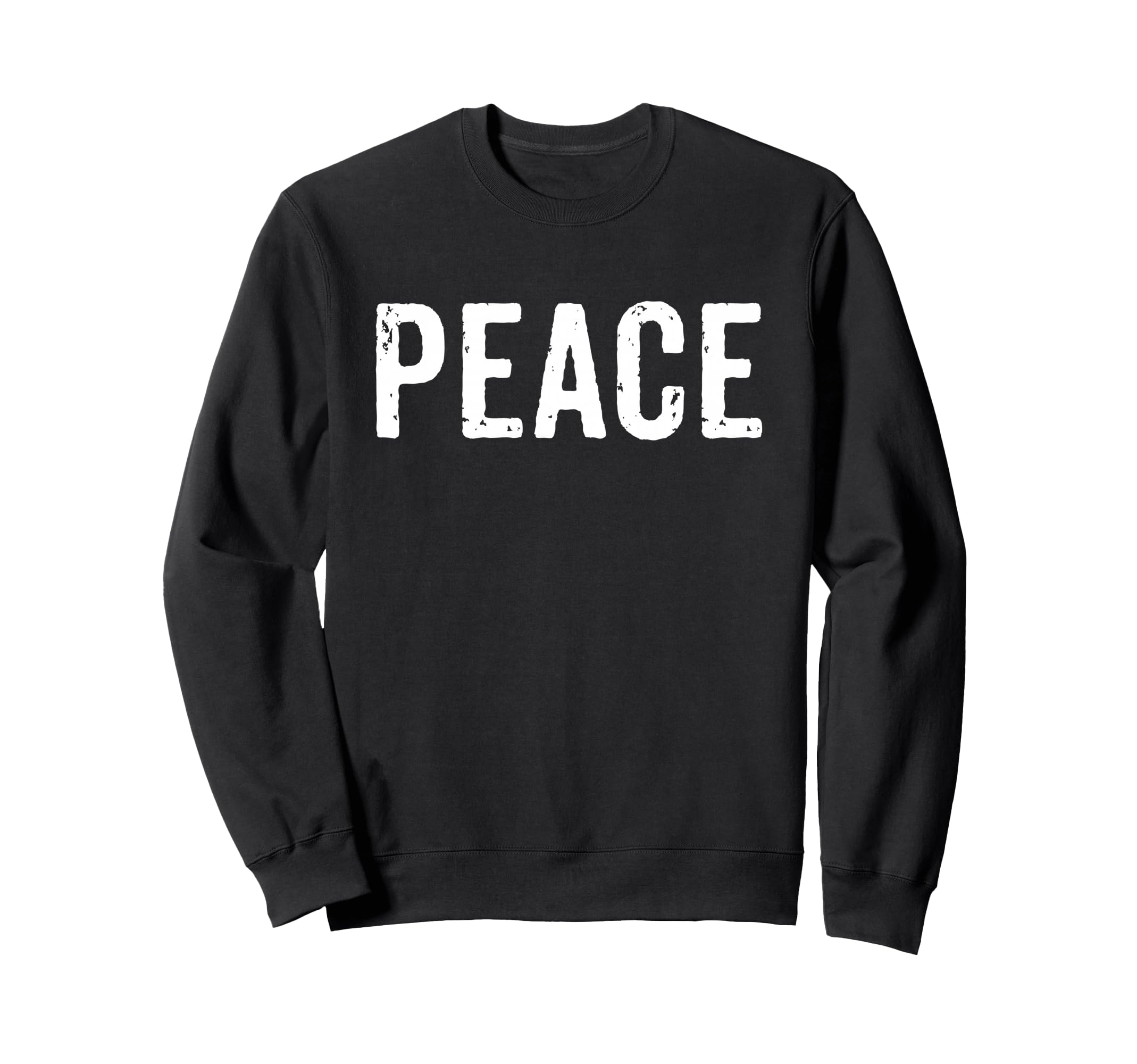 Peace Minimalist Calm Mindfulness Sweatshirt - Trendy Graphic Unisex - T-Shirt, Sweatshirt, Hoodie