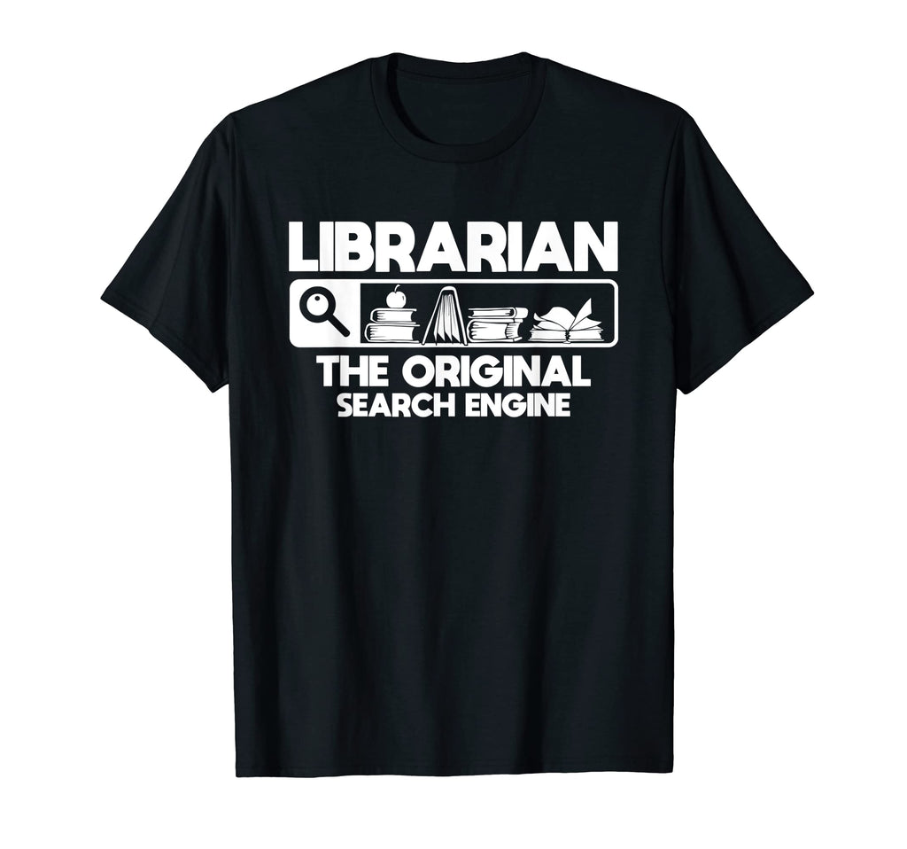 Library Original Search Engine T-Shirt - Unique Graphic for Adults - T-Shirt, Sweatshirt, Hoodie