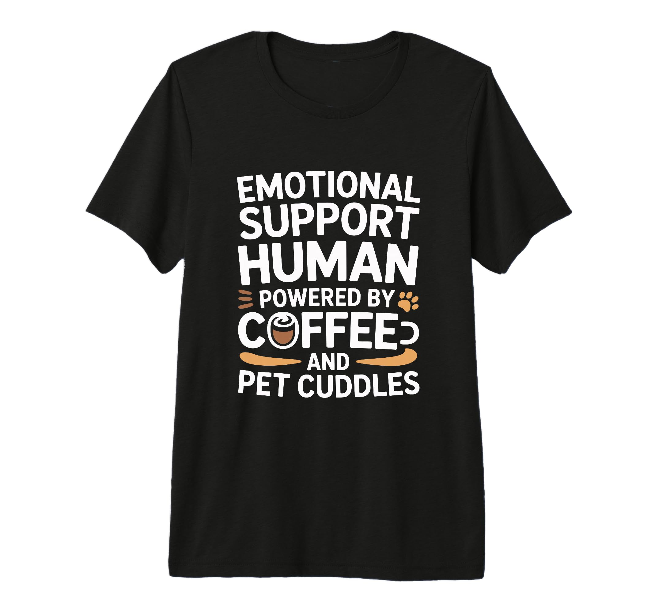 Emotional Support Human Tri Blend T-Shirt - Novelty Apparel for Adults - T-Shirt, Sweatshirt, Hoodie