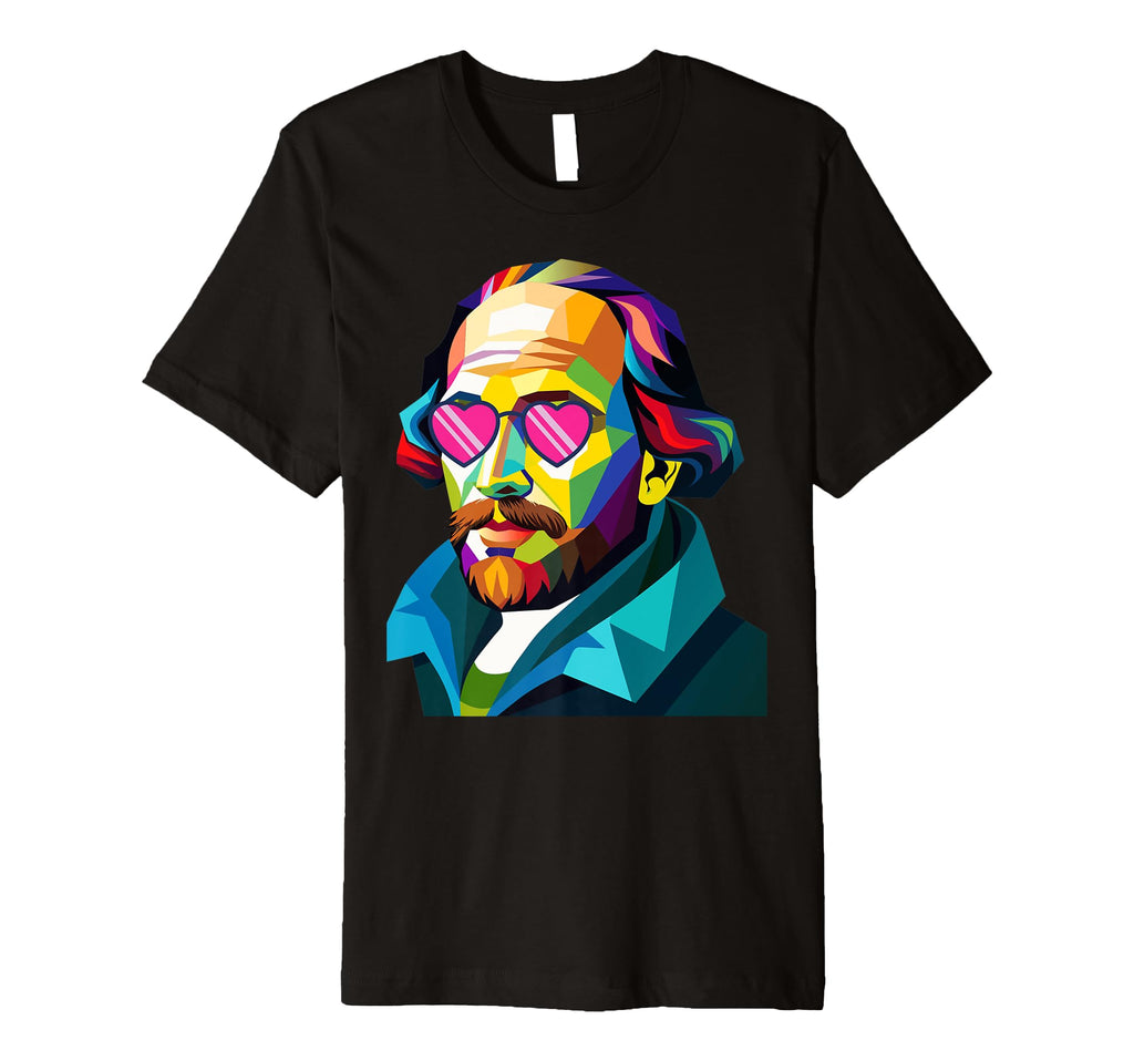 Art Shakespeare Theater Poetry Drama T-Shirt - Graphic Print for Adults - T-Shirt, Sweatshirt, Hoodie