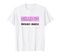 Hello Im Probably Anxious Funny Mental T-Shirt - Trendy Graphic for Adults - T-Shirt, Sweatshirt, Hoodie