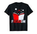 Freadom I Read Banned Books Banned T-Shirt - Fun Novelty Design for Adults - T-Shirt, Sweatshirt, Hoodie