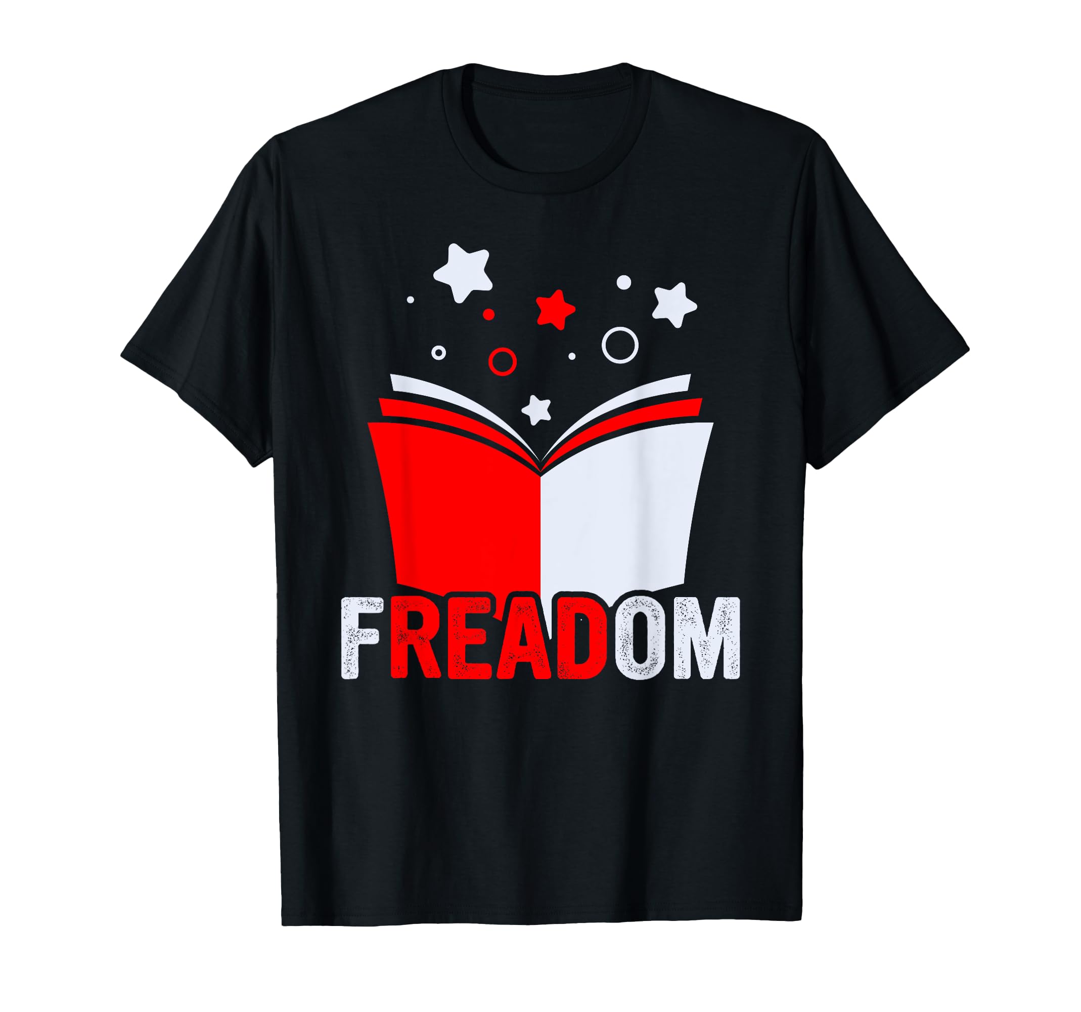 Freadom I Read Banned Books Banned T-Shirt - Fun Novelty Design for Adults - T-Shirt, Sweatshirt, Hoodie