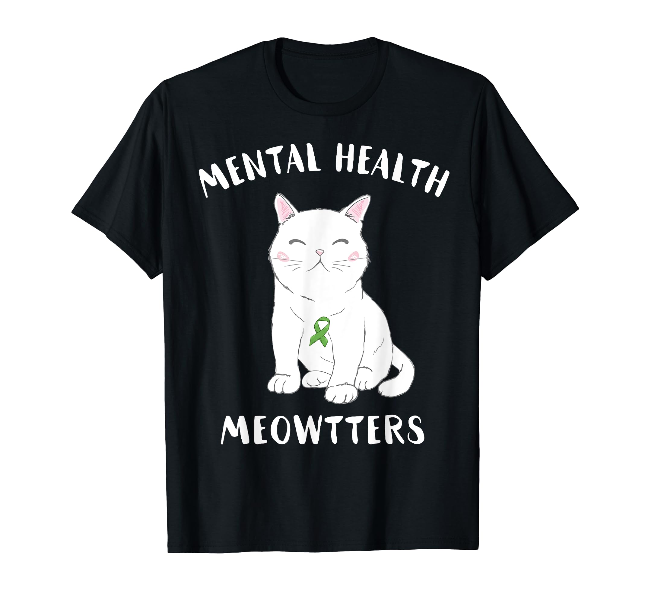 Mental Health Matters End Stigma Funny T-Shirt - Graphic Print for Adults - T-Shirt, Sweatshirt, Hoodie