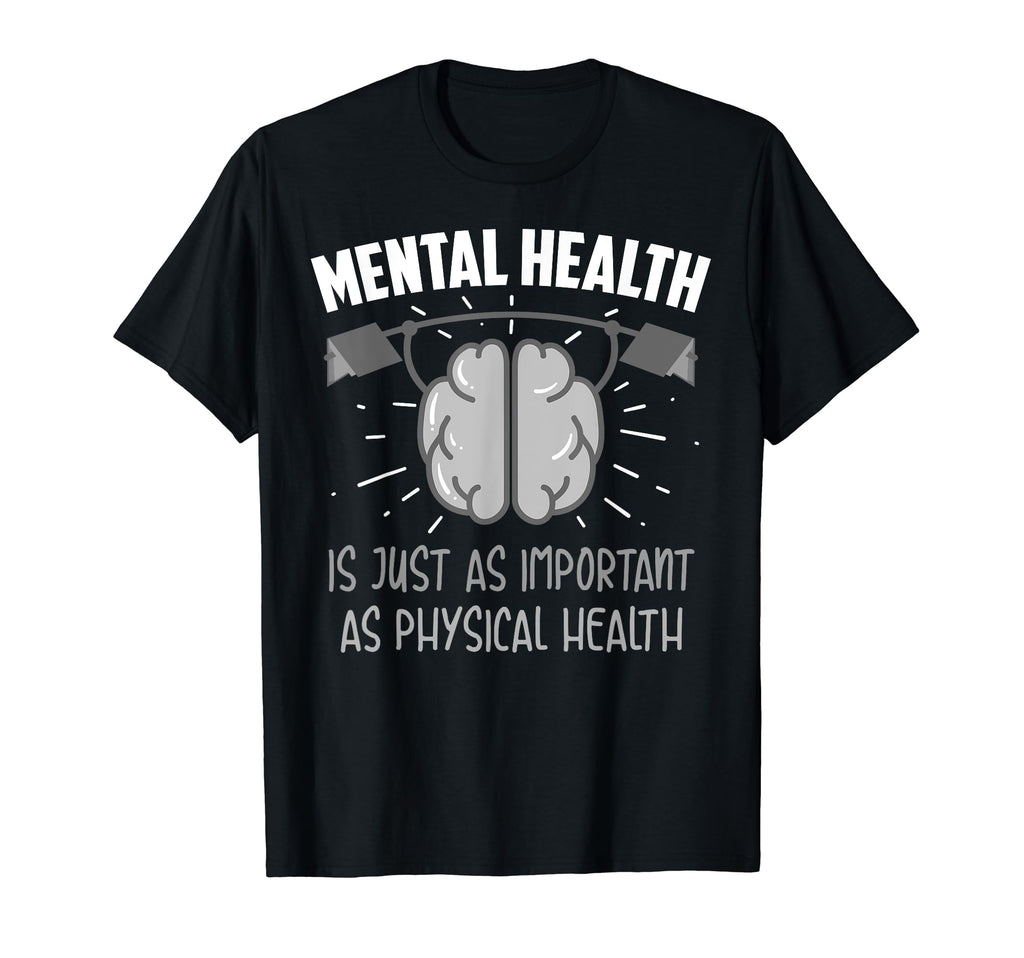 Mental Health Is As Important As T-Shirt - Aesthetic Graphic for Adults - T-Shirt, Sweatshirt, Hoodie