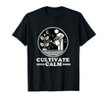 Cultivate Calm Meditation Enthusiast T-Shirt - Unique Graphic Unisex - T-Shirt, Sweatshirt, Hoodie