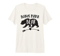 Bonus Mama Bear Best Step Mom Ever T-Shirt - Aesthetic Graphic Men Women - T-Shirt, Sweatshirt, Hoodie