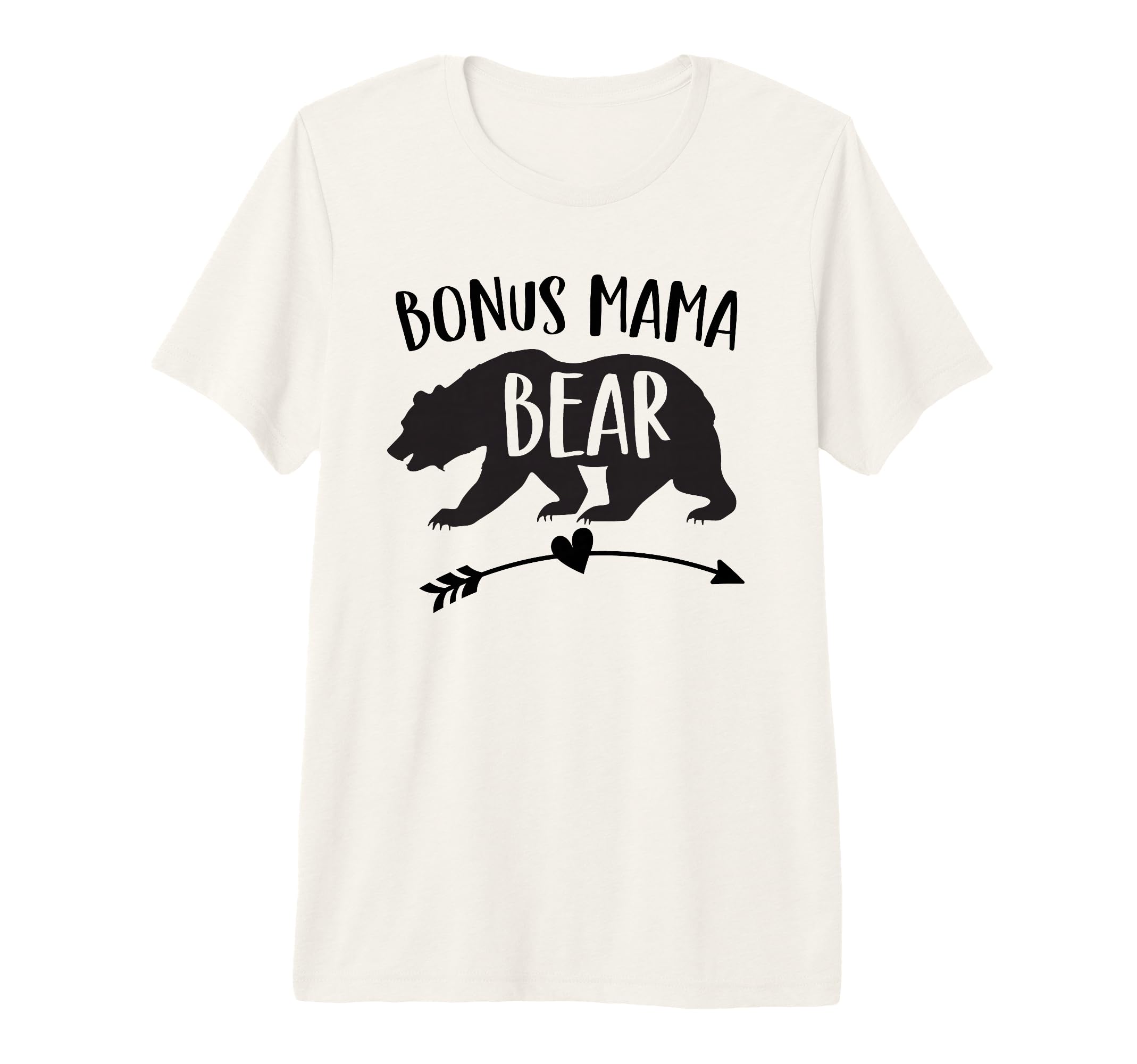 Bonus Mama Bear Best Step Mom Ever T-Shirt - Aesthetic Graphic Men Women - T-Shirt, Sweatshirt, Hoodie