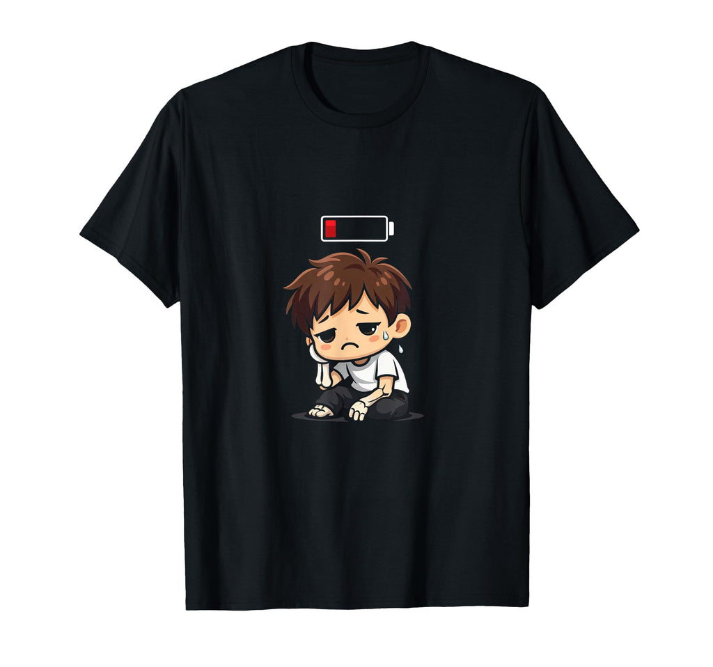 Low Social Battery Funny Introvert T-Shirt - Minimalist Print for Adults - T-Shirt, Sweatshirt, Hoodie