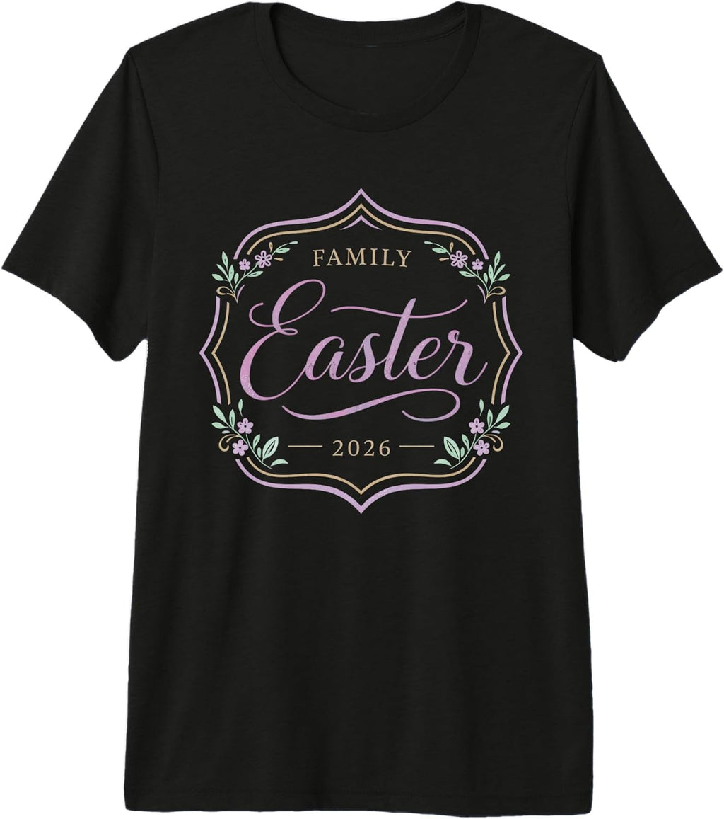 Easter 2026 Family Collection Unisex T-shirt, Sweatshirt, Hoodie, Long Sleeve Tee - T-Shirt, Sweatshirt, Hoodie