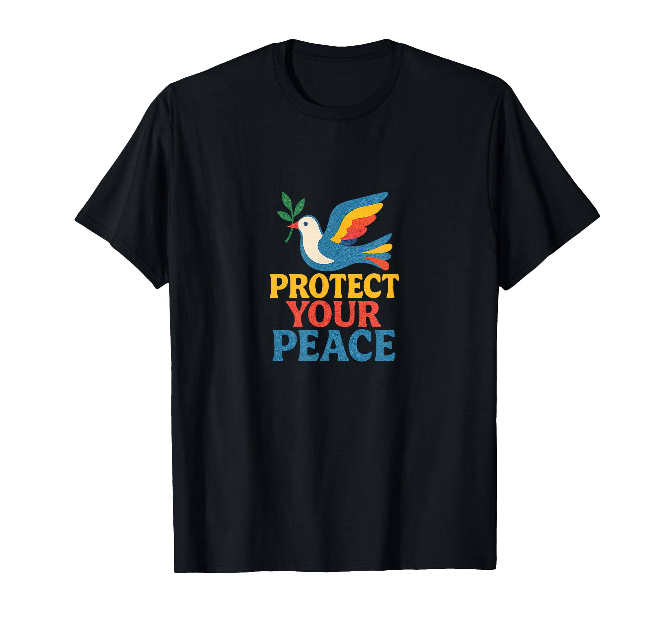 Protect Your Peace Positive Mindful Calm T-Shirt - Graphic Print Men Women - T-Shirt, Sweatshirt, Hoodie