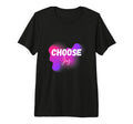 Choose Joy Inspirational Tri Blend T-Shirt - Graphic Print Unisex - T-Shirt, Sweatshirt, Hoodie