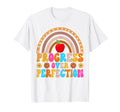 Teacher Progress Over Perfection T-Shirt - Aesthetic Graphic Men Women - T-Shirt, Sweatshirt, Hoodie