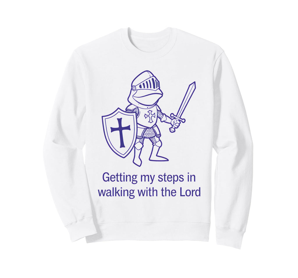 Getting My Steps Walking Lord Sweatshirt - Aesthetic Graphic for Adults - T-Shirt, Sweatshirt, Hoodie