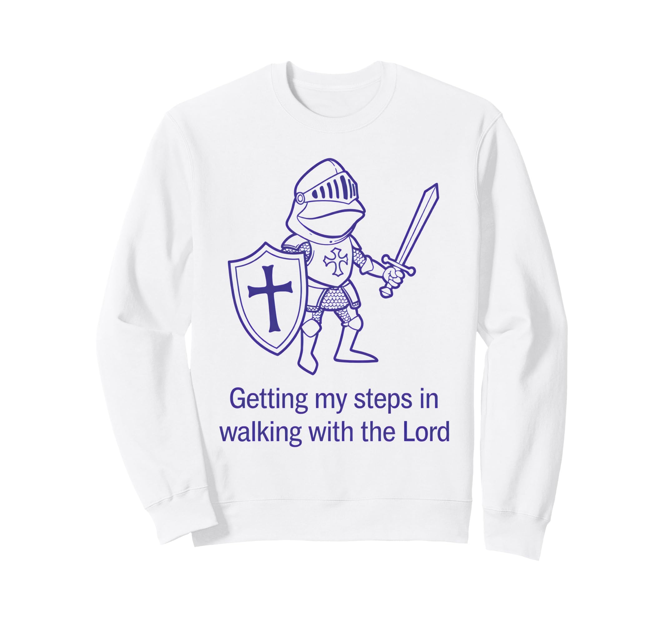 Getting My Steps Walking Lord Sweatshirt - Aesthetic Graphic for Adults - T-Shirt, Sweatshirt, Hoodie