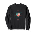 Healing Paws Paw Pro I Heart Sweatshirt - Aesthetic Graphic for Adults - T-Shirt, Sweatshirt, Hoodie