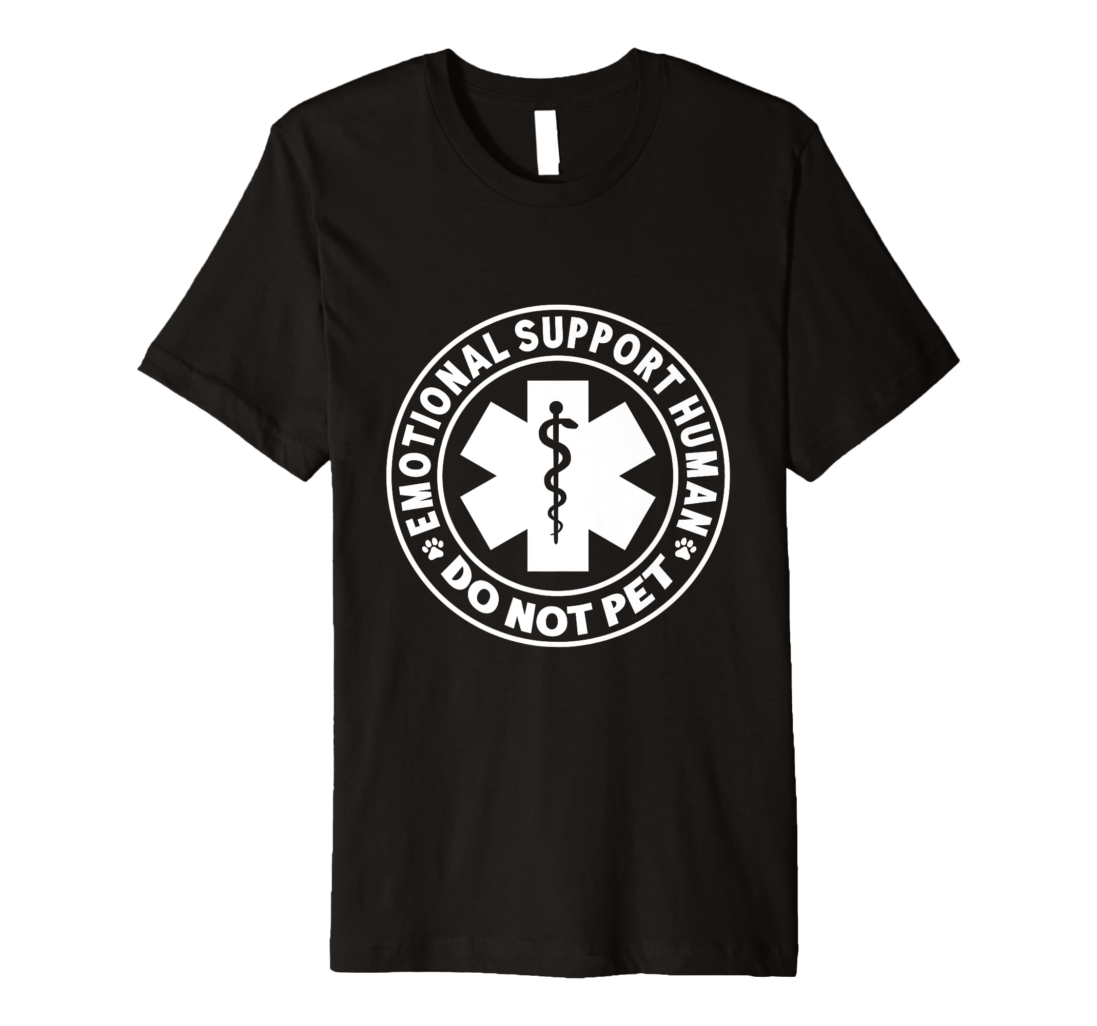Funny Emotional Support Human Do Not T-Shirt - Trendy Graphic for Adults - T-Shirt, Sweatshirt, Hoodie